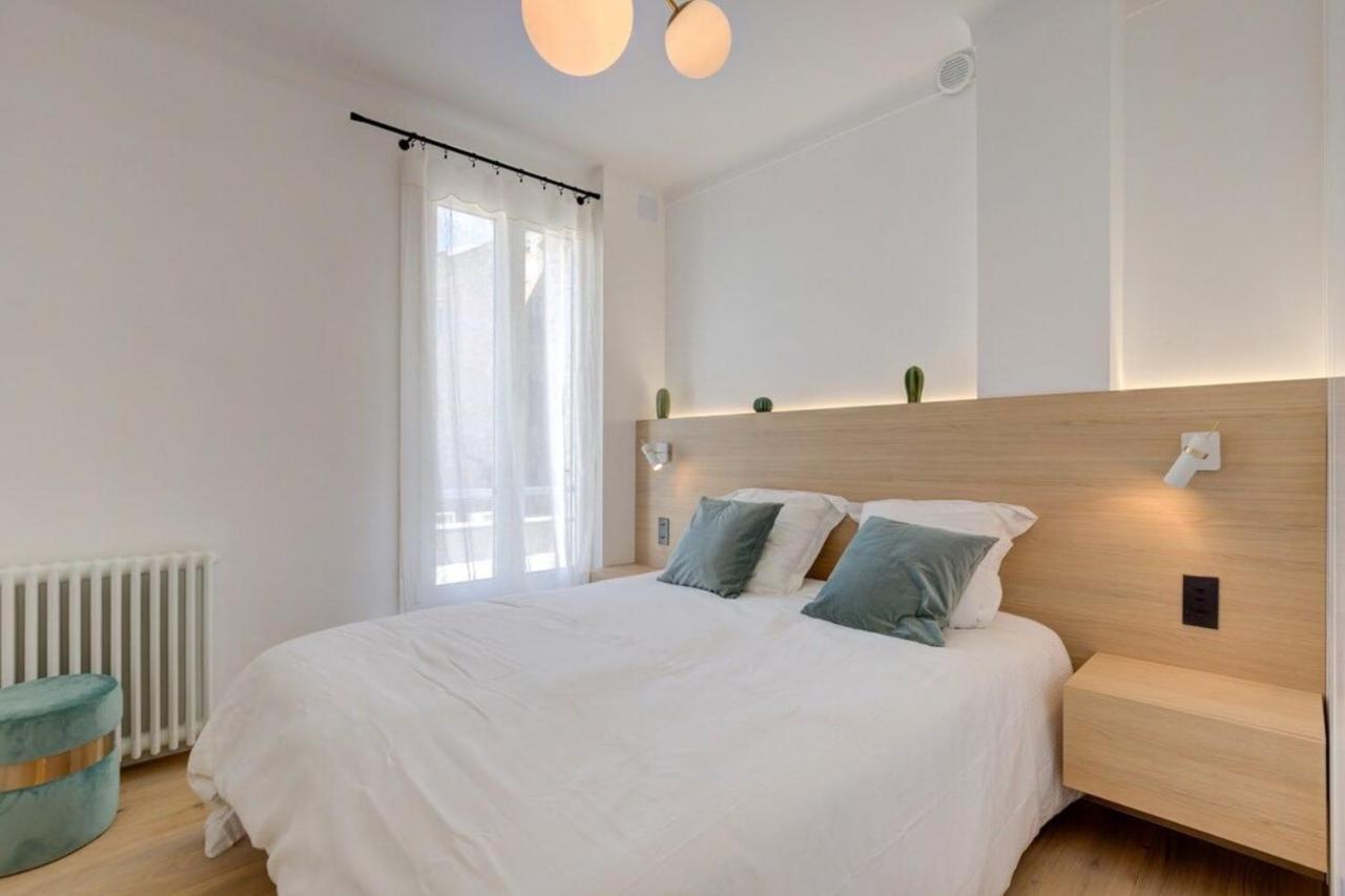 Magnificent Renovated 4-Room Apartment - Croisette Carre D'Or Канны Экстерьер фото